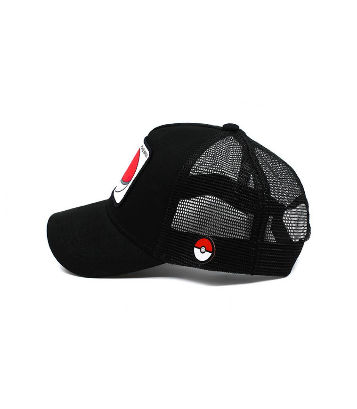 Capslab black Poke ball trucker